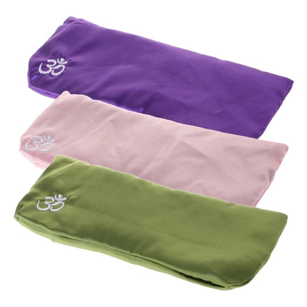 Yoga Eye Pillow Silk Cassia Seed Lavender For Relaxation by zapcart