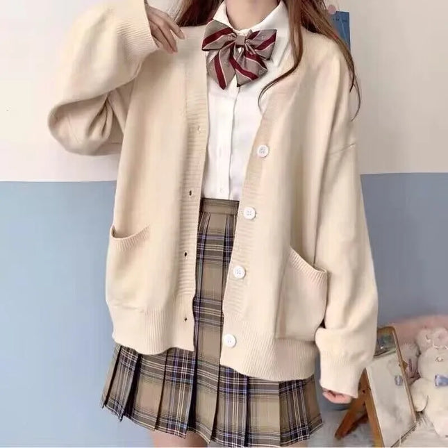 Mikasa Pink Cardigan Cosplay Sweater for Anime Fans by zapcart