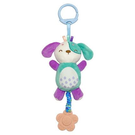 Baby Vehicle Mounted Cartoon Animal Soft Rattle Toy Infants by zapcart