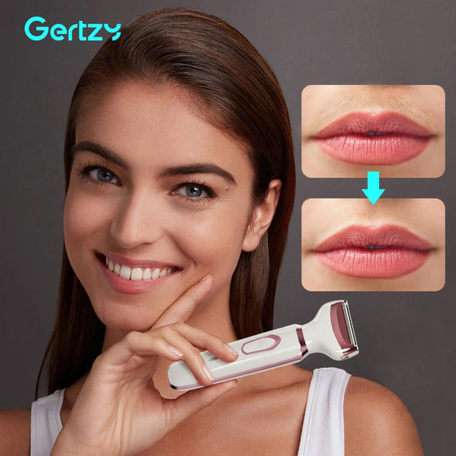 Women Electric Razor 4-In-1 Wet Dry Painless Grooming Kit by zapcart