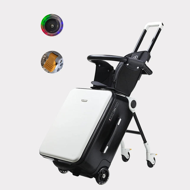 CN Fujian Kids Suitcase Luggage With Spinner Wheels 20 Inch by zapcart