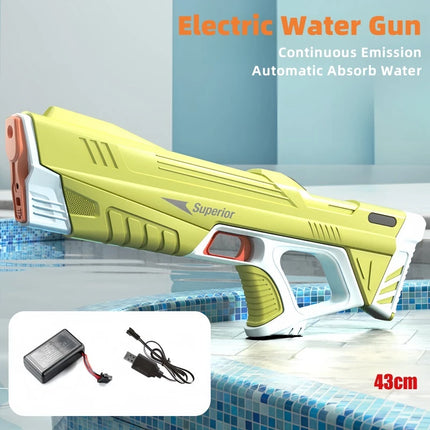2 Sticks Kids Electric Water Gun Full Automatic Beach Battle by zapcart