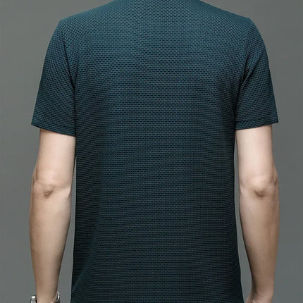 Fujian Choice Mens Polo Shirt Ice Silk Breathable Comfort by zapcart