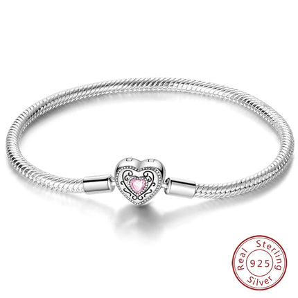 IQMAC Original Sterling Silver 925 Charm Bracelet For Women by zapcart