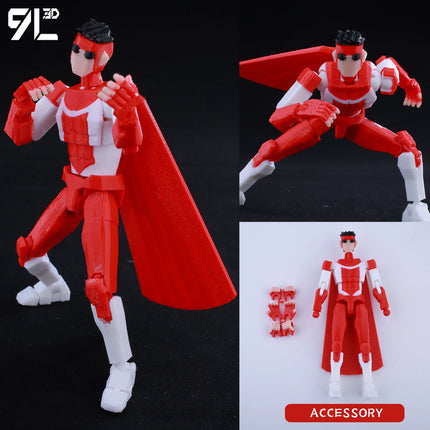 9L3D 3D Printed Action Figure Poseable Collectible For Fans by zapcart