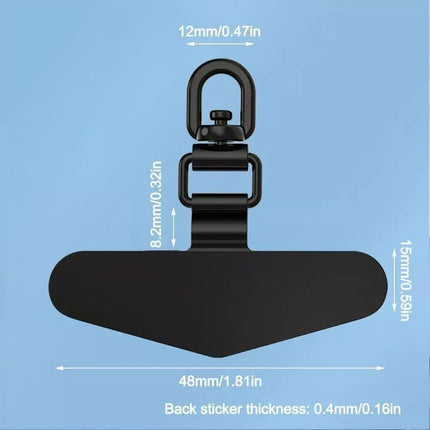 Upgraded 360 Rotating Phone Lanyard Tether Everyday Carry by zapcart