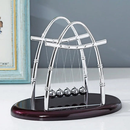 MoonBIFFY Newtons Pendulum Desktop Ornament For Kids Fun by zapcart