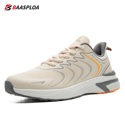 Baasploa Mens Running Shoes Lightweight Mesh Non Slip by zapcart
