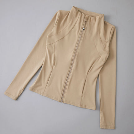 Women Yoga Windbreaker Running Jacket For Activewear by zapcart