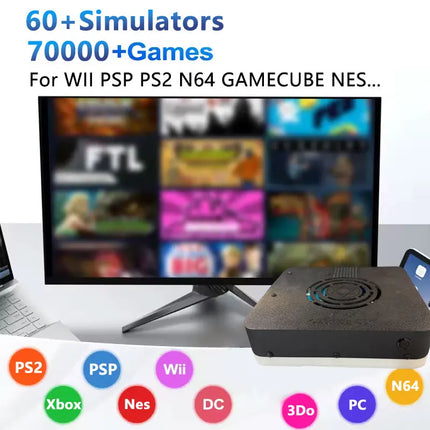 Super Console X3 Plug and Play Gamers TV Console 70k Games by zapcart