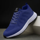 BIG RUNNING Womens Breathable Knit Sneakers Lightweight by zapcart