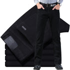 Tsingyi Men Jeans Vintage Black Straight Stretch Comfort by zapcart