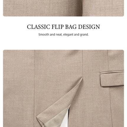 ST Cassy Elegant Slim Fit Men Suit Double Breasted 2 Piece by zapcart