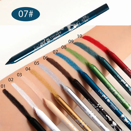 Pudaier Waterproof Gel Eyeliner Pen All Day For Women by zapcart