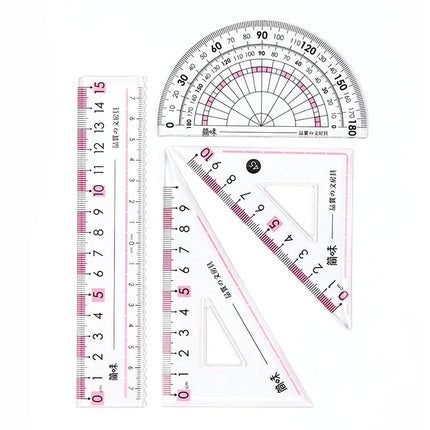 Hign-concerned Multifunctional Triangular Ruler For Design by zapcart