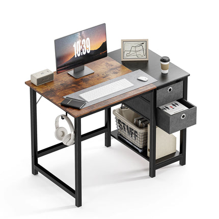 JHK Computer Desk With Drawers 55 Inch For Home Office Pro by zapcart