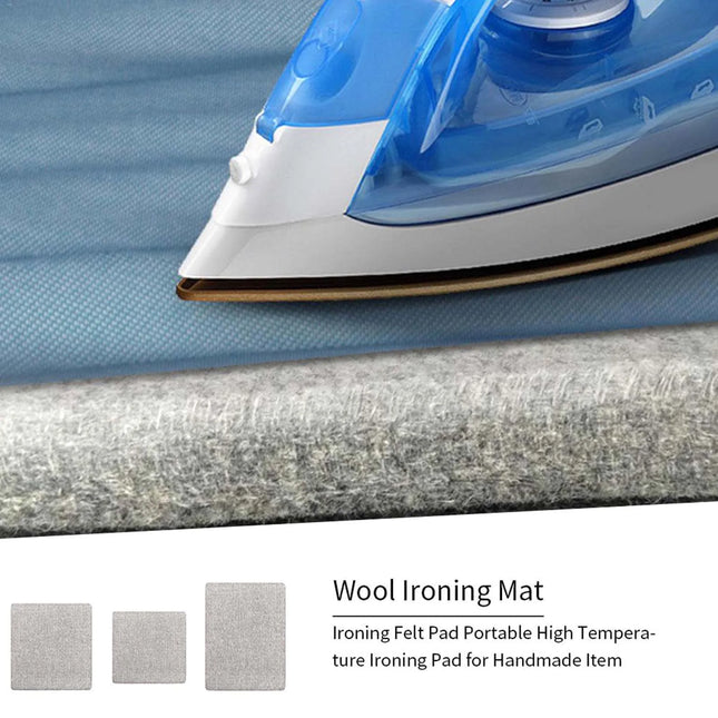 Choice Wool Ironing Mat Portable Travel Pad Heat Resistant by zapcart