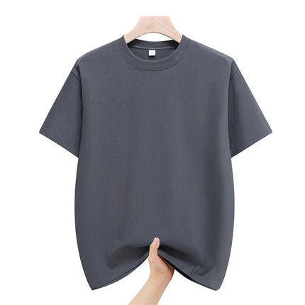 MuLSCN Men Cotton T Shirts Summer Breathable Plus Size by zapcart