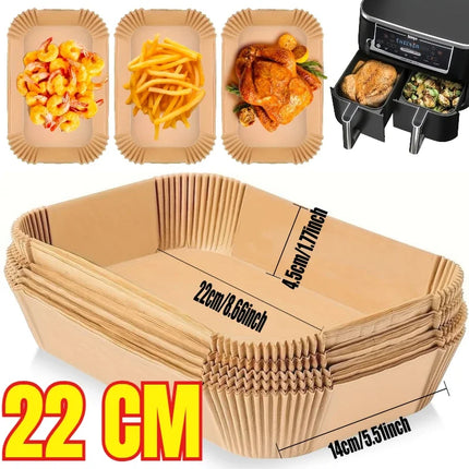Non Stick Air Fryer Paper Liner For Baking For Home Bakers by zapcart