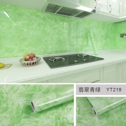 Marble Self Adhesive Wallpaper Waterproof Kitchen Decor by zapcart