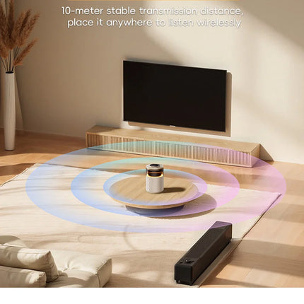 Magnetic Wireless Charging Station With Night Light Speaker by zapcart