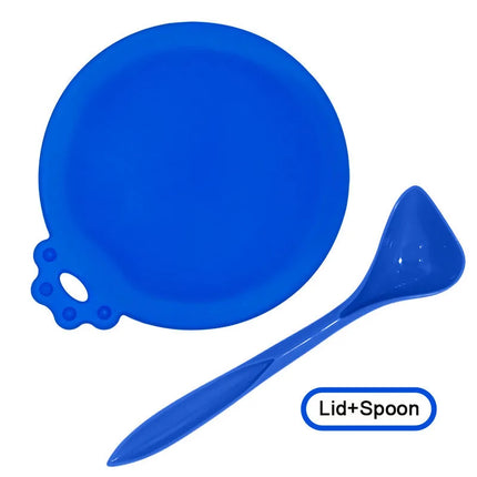 Choice Reusable Pet Food Can Cover Set With Spoon For Pets by zapcart
