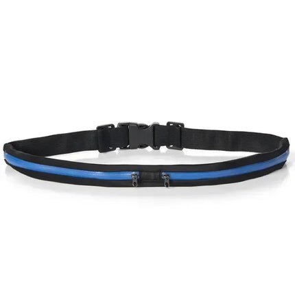 Bonytain Running Waist Pack Unisex Waterproof Double Pocket by zapcart