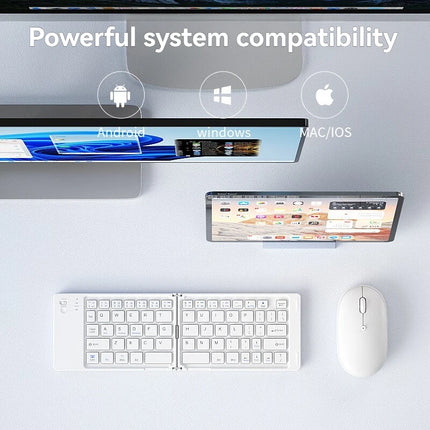 Uyellow Foldable Wireless Keyboard For iPad Slim Portable by zapcart