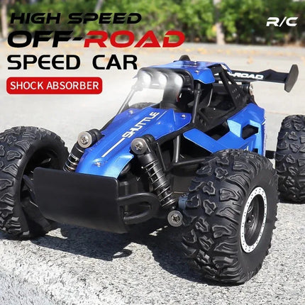 Kids RC Car 1 16 2WD Off Road LED Light 2 4G High Speed by zapcart