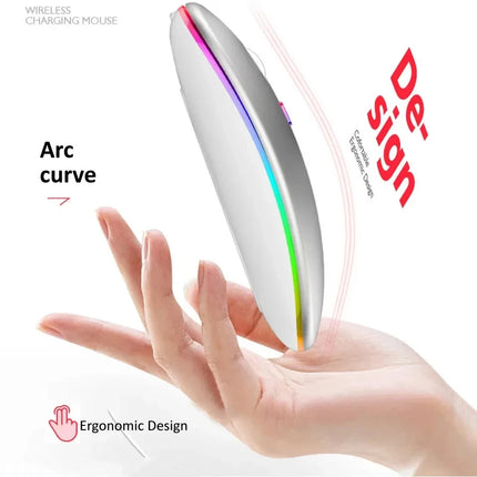 Phonepace Wireless Mouse Dual Mode Bluetooth Silent Office