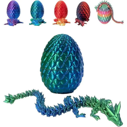 Choice 3D Dragon Egg Figurine Crystal Home Office Decor by zapcart