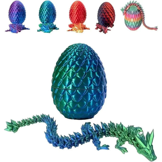Choice 3D Dragon Egg Figurine Crystal Home Office Decor by zapcart