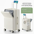 CN Jiangxi Unisex Front Opening Multifunction Luggage 20in by zapcart