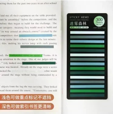 Moonbiffy Waterproof Index Tabs Sticky Notes for Students by zapcart
