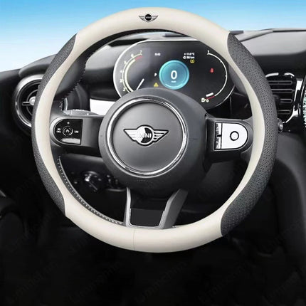 Mini Cooper Steering Wheel Cover With Car Logo Fits F54 F55 by zapcart