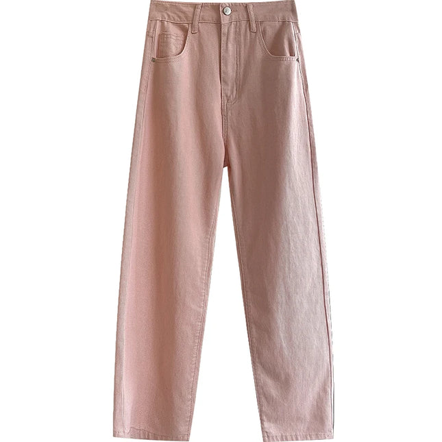 Faionable Flattering High Waist Wide Leg Jeans For Women by zapcart