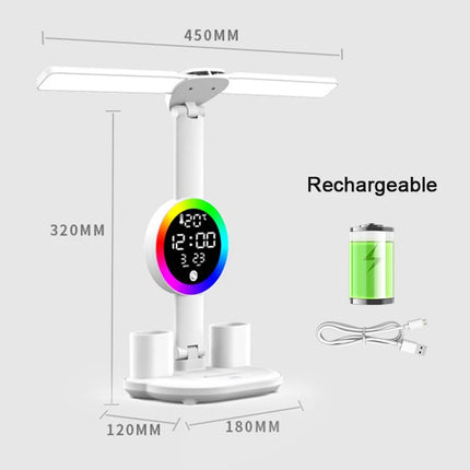 Feimefeiyou Rechargeable LED Desk Lamp for Students Reading