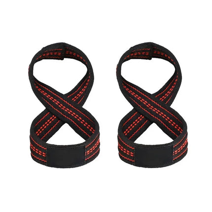 Choice Figure 8 Weight Lifting Straps For Bodybuilders by zapcart