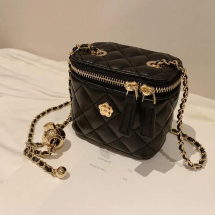 2024 new mini shoulder bag Camellia lingeries chain box small bag for women shoulder bag crossbody bag by zapcart