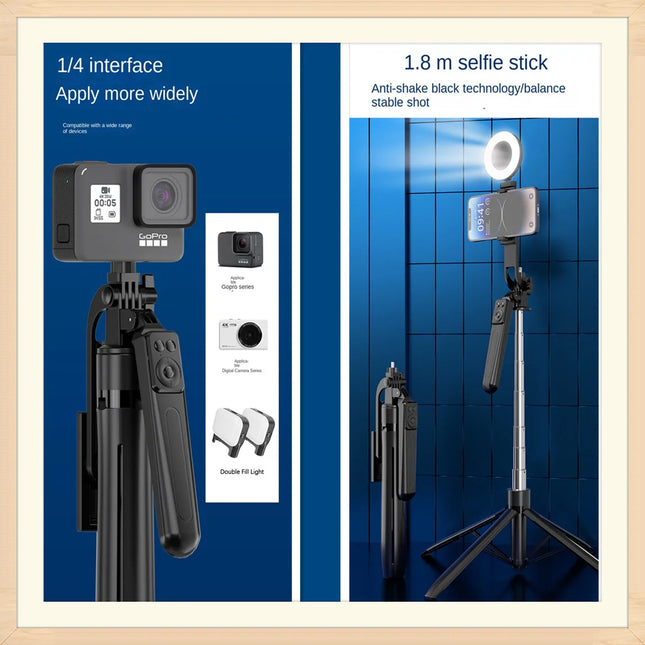 Cool Dier Smartphone Tripod For Vloggers Bluetooth Shutter by zapcart