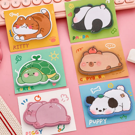 Choice Kawaii Animal Sticky Notes Special Shape Office Paper by zapcart