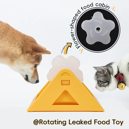 Choice Slow Feeder Puzzle Toy Treat Dispensing Dogs Cats by zapcart