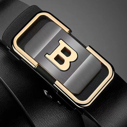 Men's Buckle Toothless Automatic Buckle Belt Fashion Gift