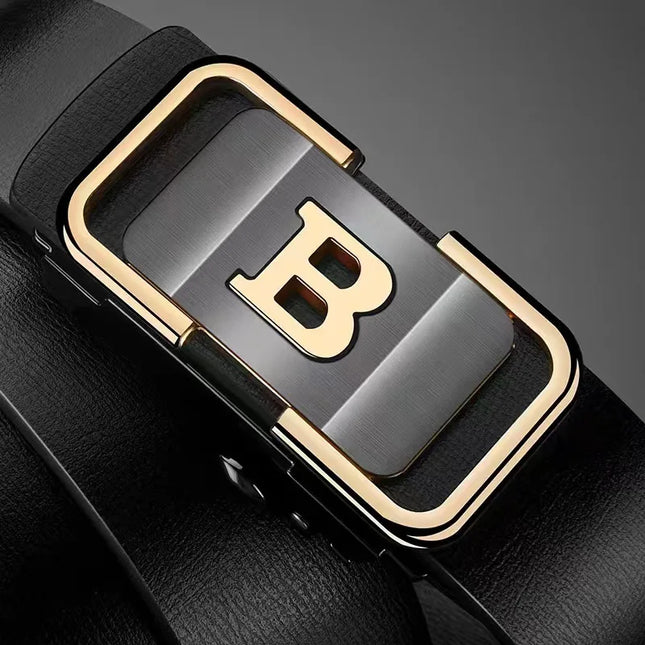 Men's Buckle Toothless Automatic Buckle Belt Fashion Gift