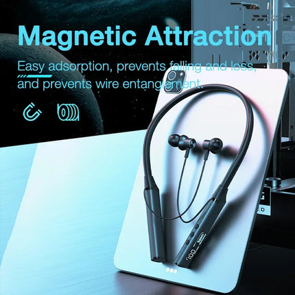 EARDECO Bluetooth Headphones 100 Hours Playback For Sports by zapcart