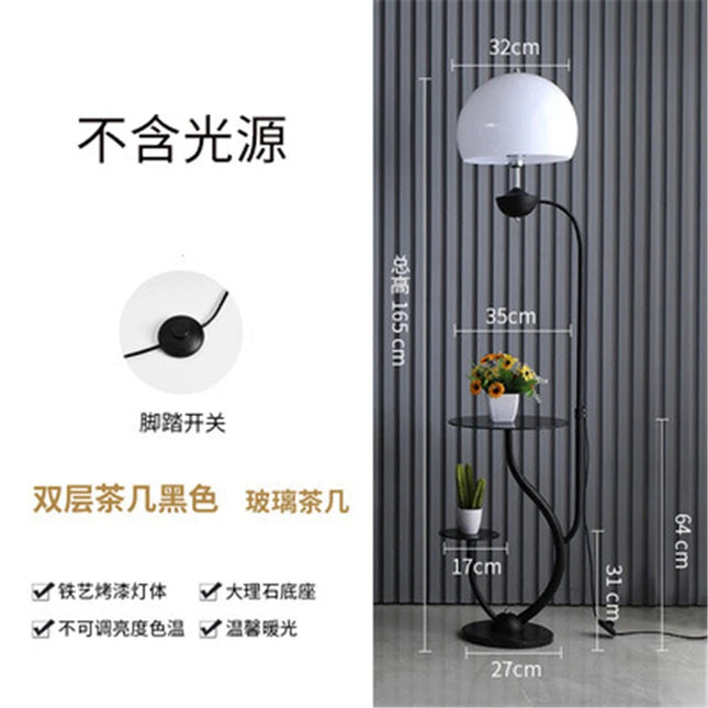 Nordic Dimmable Flower Floor Lamp Living Room by MZISOSOD