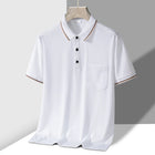 Tfetters Mens Polo Shirt Breathable Anti Wrinkle Pocket by zapcart