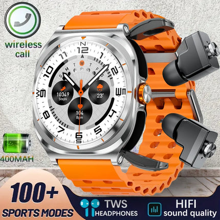Wireless Smartwatch And TWS Earphones For Fitness Tracking by zapcart