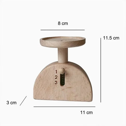Jumpsecret Kids Montessori Wooden Sorting Cups With Beads