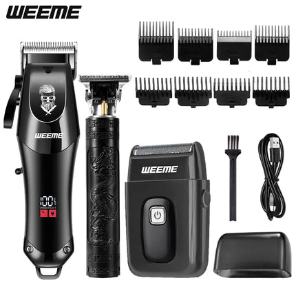 ANZ Premium USB Rechargeable Hair Clippers For Men Home Use
